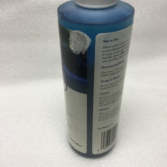 $4 Bundled * Crystal Clear Blue Pond Water Tint Fish & Plant Safe - Picture 3 of 5
